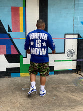Load image into Gallery viewer, Forever Is Now Boxy T-Shirt (Royal/White) - In Stock