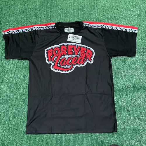 Forever Laced Retro T-Shirt - Red Cement