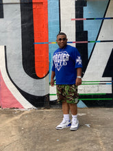 Load image into Gallery viewer, Forever Is Now Boxy T-Shirt (Royal/White) - In Stock