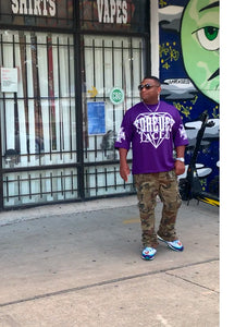 Forever Is Now Boxy T-Shirt (Purple/White) - In Stock
