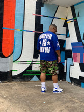 Load image into Gallery viewer, Forever Is Now Boxy T-Shirt (Royal/White) - In Stock