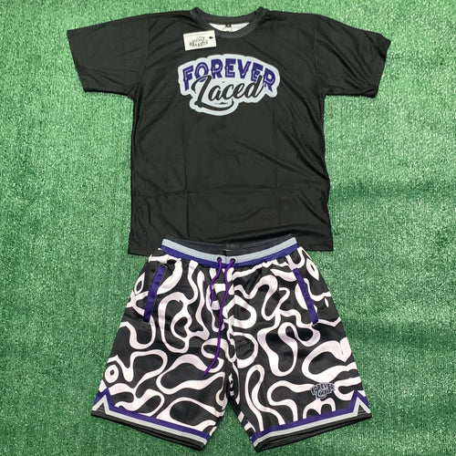 Forever Laced Retro Short Set - Concord