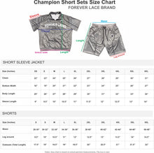 Load image into Gallery viewer, Forever Laced Champion Track Short Set - White Metallic