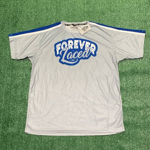 Forever Laced Retro T-Shirt - Military Blue