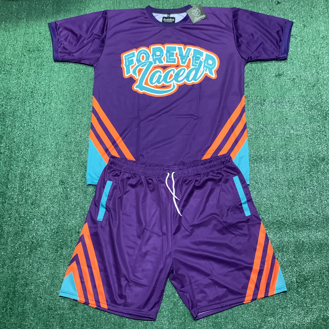 Forever Laced Active Short Set - Cone