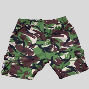 Forever Laced DMS Camo Cargo Shorts - In Stock