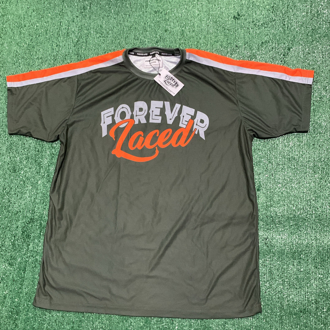 Forever Laced Retro T-Shirt - Olive