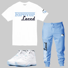 Load image into Gallery viewer, Forever Laced Racer Outfit to match Retro Jordan 11 Legend Blue sneakers