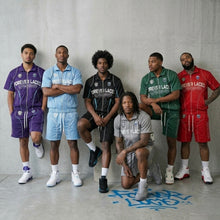 Load image into Gallery viewer, Forever Laced Champion Track Short Set - University Blue 14