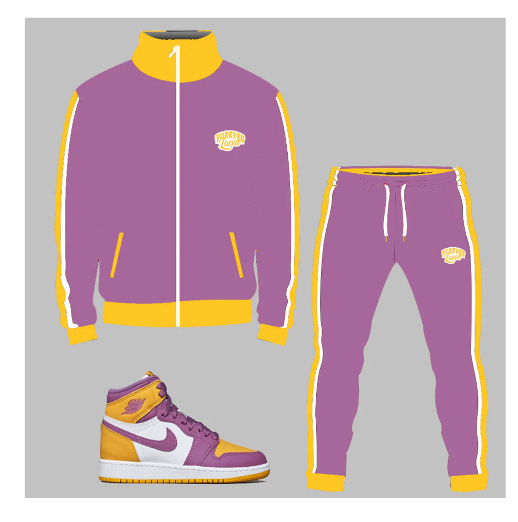 Forever Laced Tracksuit to match Retro Jordan 1 Brotherhood - In Stock