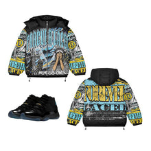 Load image into Gallery viewer, Forever Laced World Order Puffer Jacket - Gamma Blue