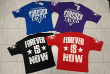 Load image into Gallery viewer, Forever Is Now Boxy T-Shirt (Royal/White) - In Stock
