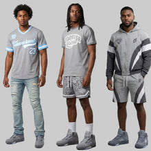 Load image into Gallery viewer, Forever Laced Stadium Baseball Jersey - Wolf Grey
