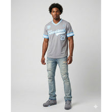 Load image into Gallery viewer, Forever Laced Stadium Baseball Jersey - Wolf Grey
