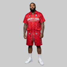 Load image into Gallery viewer, Forever Laced Champion Track Short Set - OG Chicago (Ready To Ship)