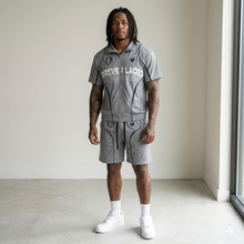 Load image into Gallery viewer, Forever Laced Champion Track Short Set - Wolf Grey (Ready To Ship)
