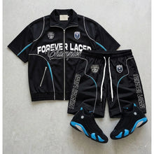 Load image into Gallery viewer, Forever Laced Champion Track Short Set - University Blue 14
