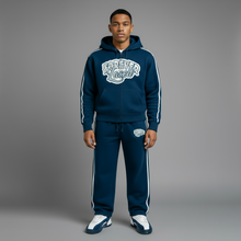 Load image into Gallery viewer, Forever Laced 2.0 Retro Zipped Hoodie Sweatsuit - French Blue