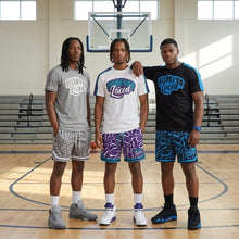 Load image into Gallery viewer, Forever Laced Retro Short Set to match Retro Jordan 4 Thunder sneakers