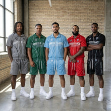 Load image into Gallery viewer, Forever Laced Champion Track Short Set - University Blue (Ready To Ship)