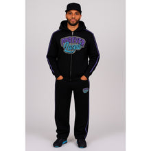 Load image into Gallery viewer, Forever Laced 2.0 Retro Zipped Hooded Sweatsuit - Aqua