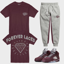 Load image into Gallery viewer, Forever Laced DMD Outfit to match Retro Jordan 5 Burgundy sneakers