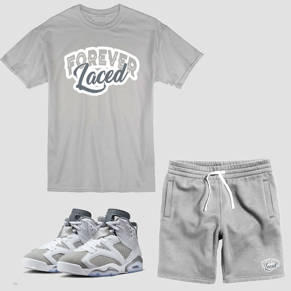 Forever Laced 1 Cool Grey Short Set