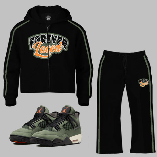 Forever Laced 2.0 Retro Zipped Hoodie Sweatsuit - Undefeated