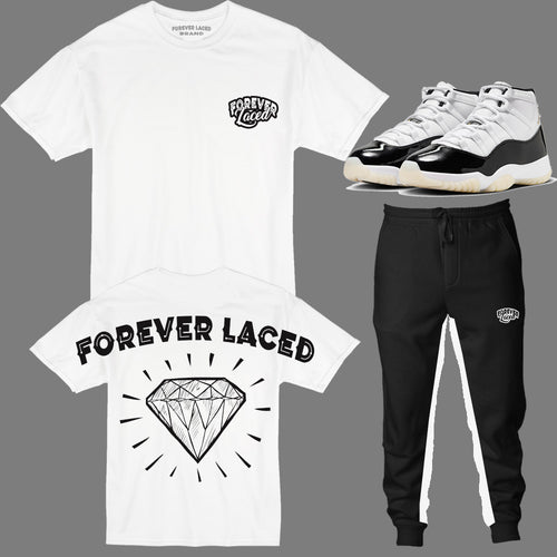 Forever Laced Racer Outfit to match Retro Jordan 11 Gratitude sneakers