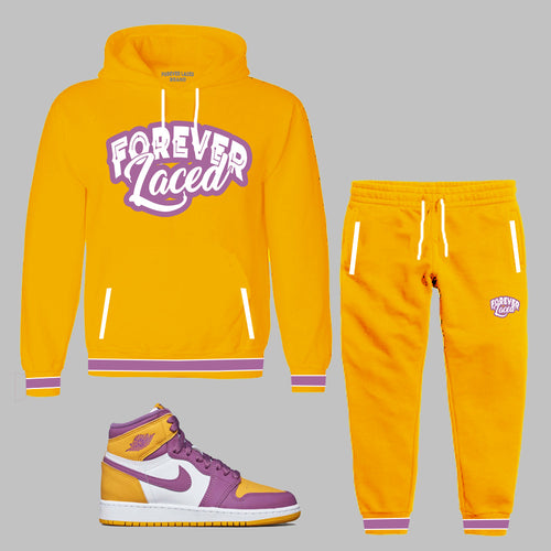 Forever Laced Hoodie Sweatsuit to match Retro Jordan 1 Brotherhood - In Stock