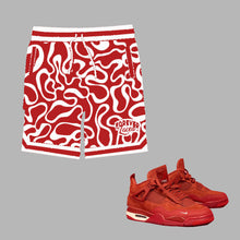 Load image into Gallery viewer, Forever Laced Shorts to match Retro Jordan 4 Nigel Sylvester sneakers