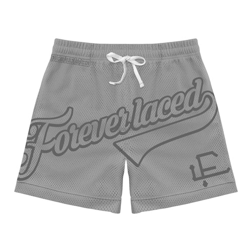 Forever Laced Stadium Mesh Shorts (Cool Grey/Charcoal)
