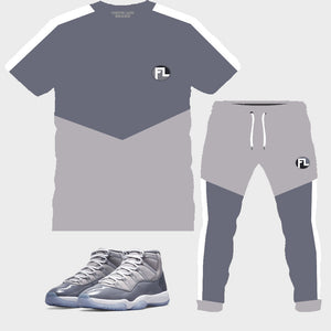Forever Laced Outfit 2 to match Retro Jordan 11 Cool Grey sneakers