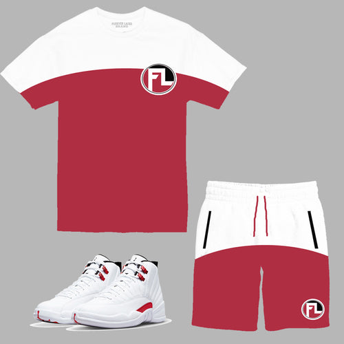 Forever Laced FL Short Set to match Retro Jordan 12 Twist