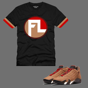 Forever Laced FL T-Shirt to match Retro Jordan 14 Winterized