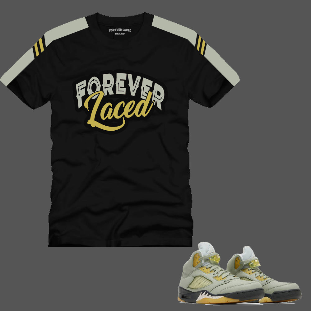 Forever Laced T-Shirt to match Retro Jordan 5 Jade Horizon