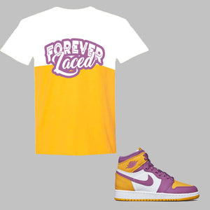 Forever Laced HH1 T-Shirt to match the Retro Jordan 1 Brotherhood