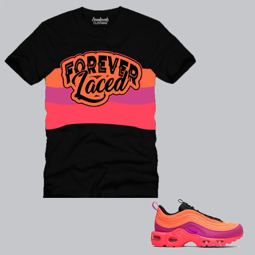 Forever Laced Active T-Shirt to match the Nike Air Max 97 Plus Racer Pink sneakers
