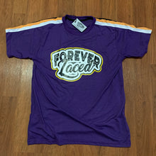 Load image into Gallery viewer, Forever Laced Logo T-Shirt to match Retro Jordan 13 Lakers