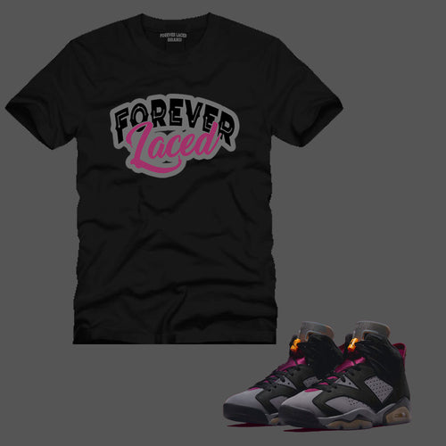 Forever Laced 2 T-Shirt to match Retro Jordan 6 Bordeaux