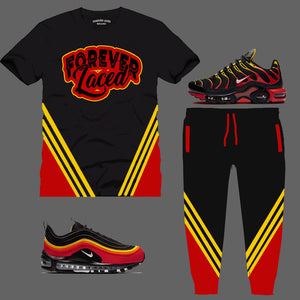 Forever Laced T-Shirt Set to match Nike Air Max Chili Red Sneakers