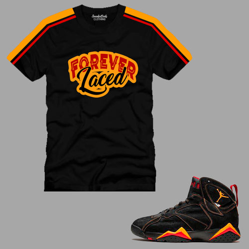Forever Laced T-Shirt to match Retro Jordan 7 Citrus