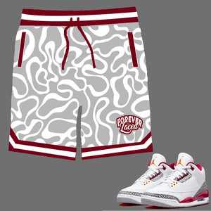 Forever Laced Cardinal Red Shorts