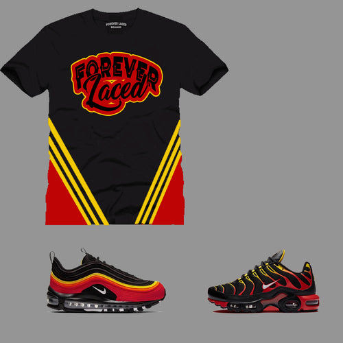 Forever Lace Active T-Shirt to match Nike Air Max Red Chilli Sneakers