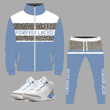 Load image into Gallery viewer, Forever Laced Tracksuit to match Retro Jordan 3 UNC