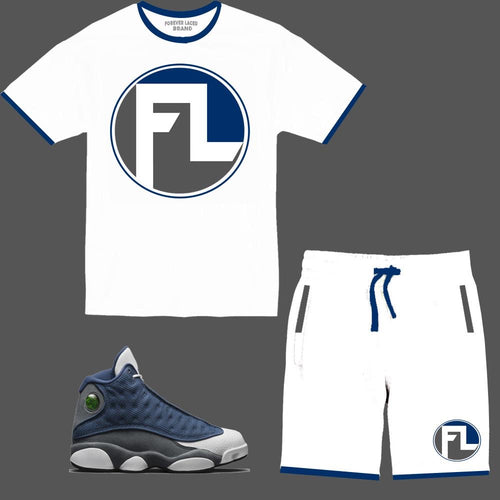 Forever Laced FL Short Set to Match Retro Jordan 13 Flint